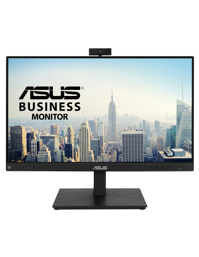 ASUS Monitor VideoConferencing 24'' FHD 75Hz Frameless Ergonomic Webcam Speakers Microphone BE24EQSK