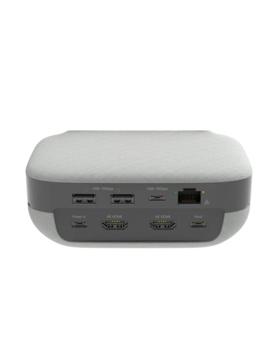 j5create Conference Speakerphone USB-C Dock Pro Dual 4K RJ45/USB/PD/MST JCDS337