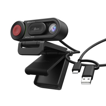 j5create Webcam FullHD with Microphone & Auto/Manual Focus Switch USB-C JVU250 j5create Webcam FullHD with Microphone & Auto/Manual Focus Switch USB-C JVU250