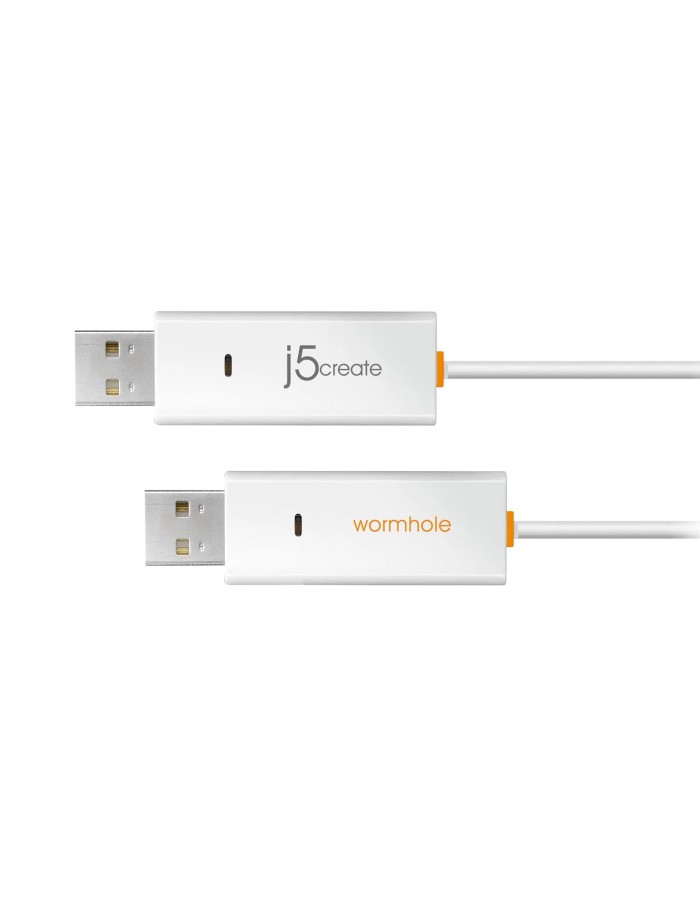 j5create Wormhole Switch USB Transfer Cable KM & FIle Sharing between Mac and Windows Devices JUC400