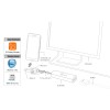 j5create USB to HDMI Display Adapter for Android Phone JUA165C-N
