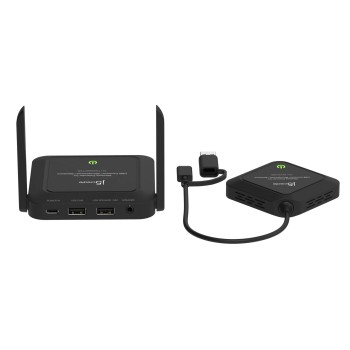 j5create JVW120 Wireless Extender for USB Cameras, Microphones & Speakers