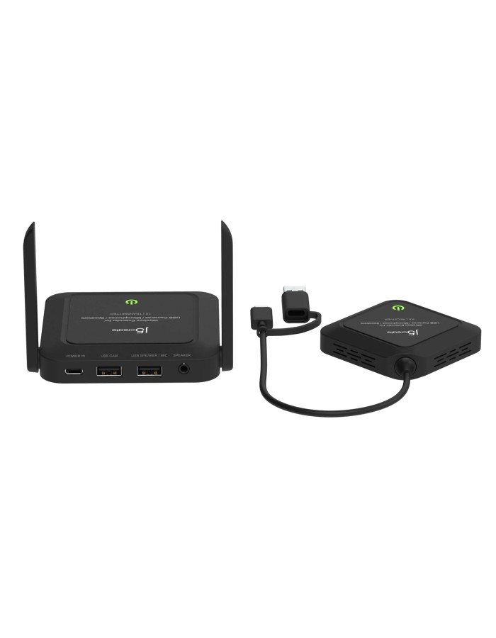 j5create JVW120 Wireless Extender for USB Cameras, Microphones & Speakers