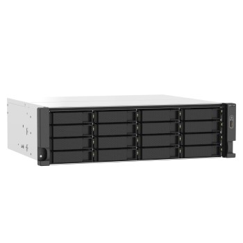 QNAP NAS 16-Bay Rackmount AMD Ryzen Quad-Core, 16GB RAM, Redundant PSU, Dual PCIe Slots & Dual 2.5GbE Ports TS-1673AU-RP-16G QNAP NAS 16-Bay Rackmount AMD Ryzen Quad-Core, 16GB RAM, Redundant PSU, Dual PCIe Slots & Dual 2.5GbE Ports TS-1673AU-RP-16G