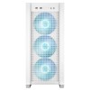 ASUS PC Case TUF Gaming eATX Mesh Front Panel Interchangeable Glass-Mesh Side Panels 4x Pre-Installed Fans USB-C GT302 ARGB White