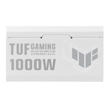 ASUS Power Supply TUF Gaming 80 PLUS Gold Fully Modular ATX 3.0 PCIe 5.1 Military Grade 1000W Gold White