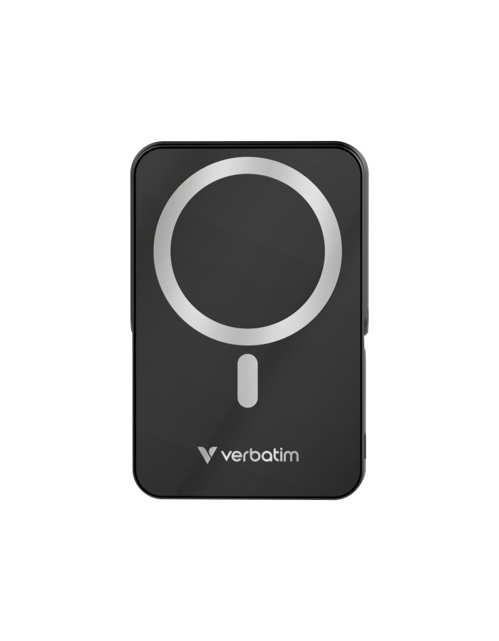 Verbatim Powerbank Wireless Magnetic 10000 with Stand Black 32264