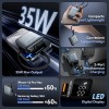 Vention Powerbank 10000mAh 35W Mini Size Built-in USBC Black FHEH0