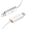 j5create Wormhole Switch USB Transfer Cable KM & FIle Sharing between Mac and Windows Devices JUC400