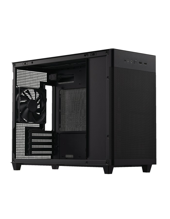 ASUS PC Case PRIME mATX Quasi-Filter Mesh Panels & Front Panel USB Type-C AP201 Black ASUS PC Case PRIME mATX Quasi-Filter Mesh Panels & Front Panel USB Type-C AP201 Black