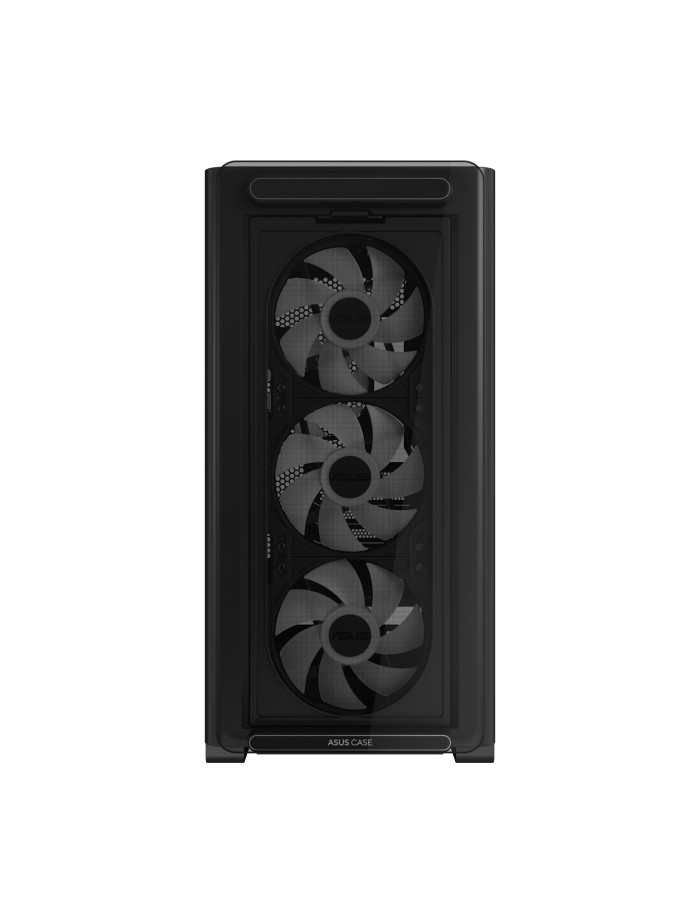 ASUS PC Case mATX Tempered Glass 4xARGB Fans A23 PLUS Black