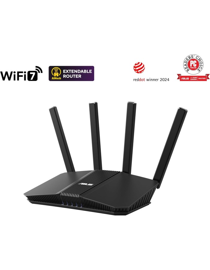 ASUS WLAN Router BE3600 Wi-Fi 7 Dual Band 2.5GbE VPNFusion USB RT-BE58U
