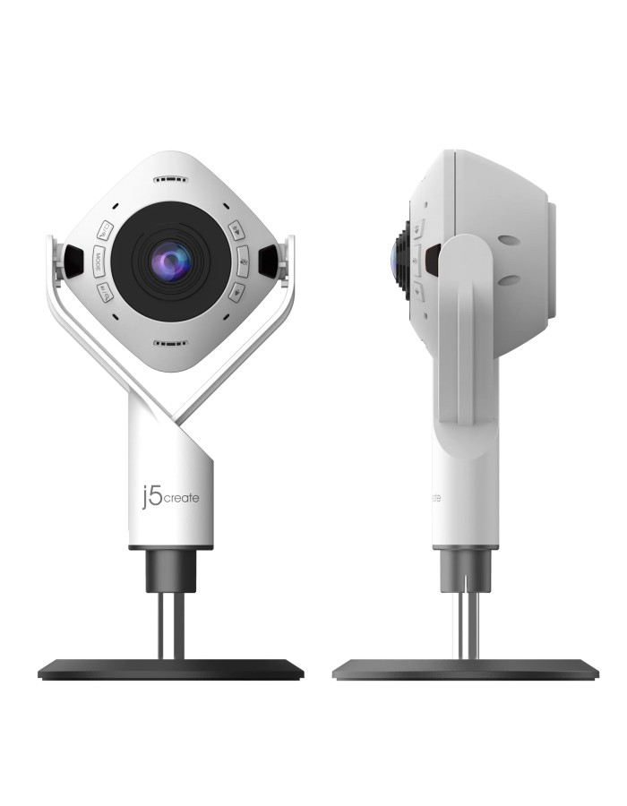 j5create Conference Camera FullHD 360° AI-Powered with Speakerphone & RemoteControl JVU368 j5create Conference Camera FullHD 360° AI-Powered with Speakerphone & RemoteControl JVU368