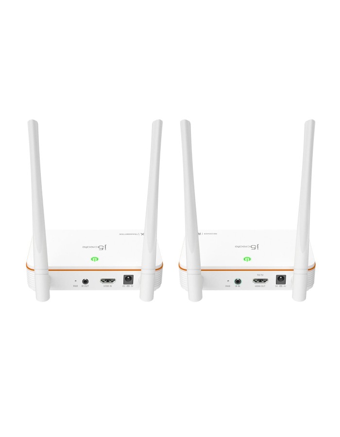 j5create Wireless Display HDMI Extender 1080p with IR 60m 1080p JVAW53