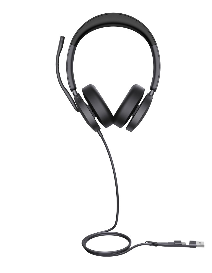Yealink Headset Wired USB 4-Mic Noise Cancelling Hybrid ANC USB-C/A UH48 Dual Teams Yealink Headset Wired USB 4-Mic Noise Cancelling Hybrid ANC USB-C/A UH48 Dual Teams