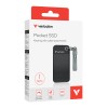 Verbatim SSD Portable POCKET KEYRING 3.2 Gen2 1TB Black/Grey Verbatim SSD Portable POCKET KEYRING 3.2 Gen2 1TB Black/Grey