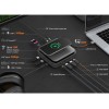 j5create Dock USB-C Dual Display 4K MST MacBookM3 HDMI/RJ45/SD/USB/PD + Wireless Charger + 140W PSU UK JCD3199P