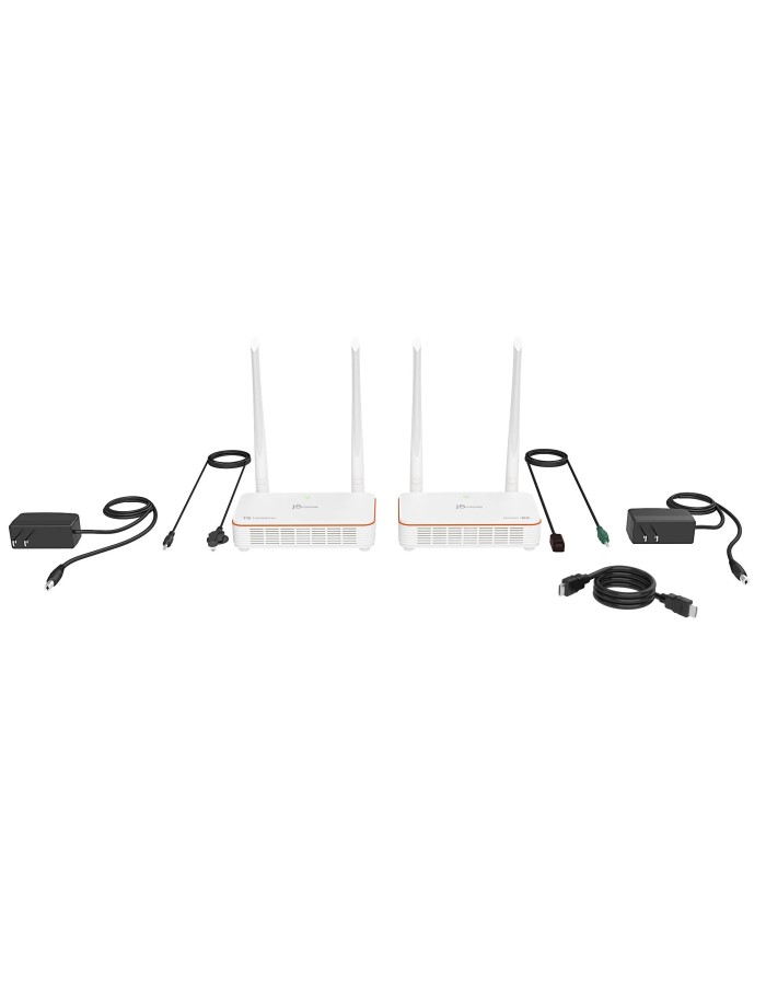 j5create Wireless Display HDMI Extender 1080p with IR 60m 1080p JVAW53