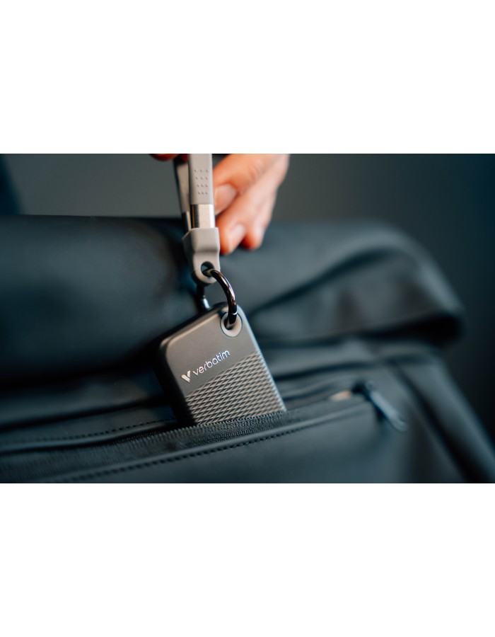 Verbatim SSD Portable POCKET KEYRING 3.2 Gen2 1TB Black/Grey Verbatim SSD Portable POCKET KEYRING 3.2 Gen2 1TB Black/Grey