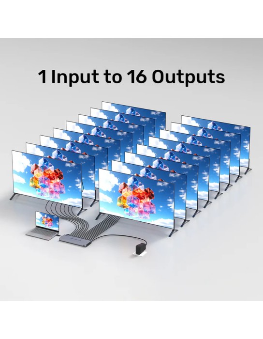 Unitek HDMI Splitter 1x16 4K30Hz V1137A