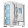 ASUS PC Case TUF Gaming eATX Mesh Front Panel Interchangeable Glass-Mesh Side Panels 4x Pre-Installed Fans USB-C GT302 ARGB White