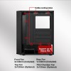 Armaggeddon Gaming Case ATX 4xARGB TRITRON PRO 100 White Armaggeddon Gaming Case ATX 4xARGB TRITRON PRO 100 White