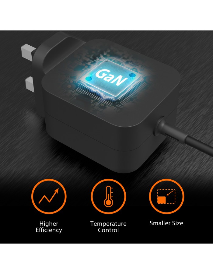 j5create Charger Laptop 67W GaN USB-C PD with 3 Detachable DC Connectors UK JUP1565DCF3A j5create Charger Laptop 67W GaN USB-C PD with 3 Detachable DC Connectors UK JUP1565DCF3A