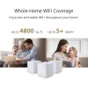 ASUS MESH ZenWiFi AX1800 Wi-Fi 6 Dual Band Gigabit XD4 Plus 3 Pack White