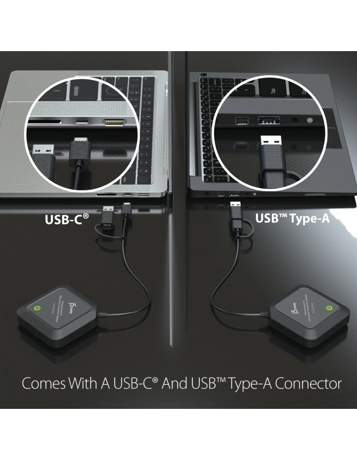 j5create JVW120 Wireless Extender for USB Cameras, Microphones & Speakers
