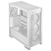 ASUS PC Case TUF Gaming eATX Mesh Front Panel Interchangeable Glass-Mesh Side Panels 4x Pre-Installed Fans USB-C GT302 ARGB White