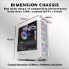 Armaggeddon Gaming Case ATX 4xARGB TRITRON PRO 100 White Armaggeddon Gaming Case ATX 4xARGB TRITRON PRO 100 White
