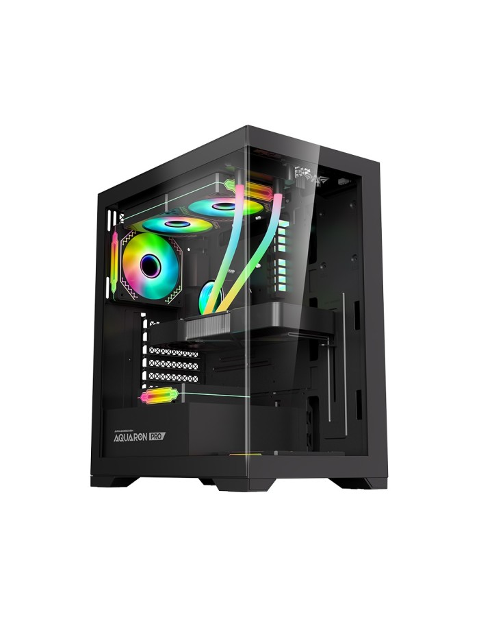 Armaggeddon Gaming Case ATX AQUARON PRO Black