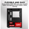 Armaggeddon Gaming Case M-ATX AQUARON Duplex ONE Black + 3xARGB (Bottom USB) Armaggeddon Gaming Case M-ATX AQUARON Duplex ONE Black + 3xARGB (Bottom USB)