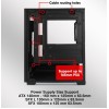 Armaggeddon Gaming Case M-ATX AQUARON Duplex ONE Black + 3xARGB (Bottom USB) Armaggeddon Gaming Case M-ATX AQUARON Duplex ONE Black + 3xARGB (Bottom USB)