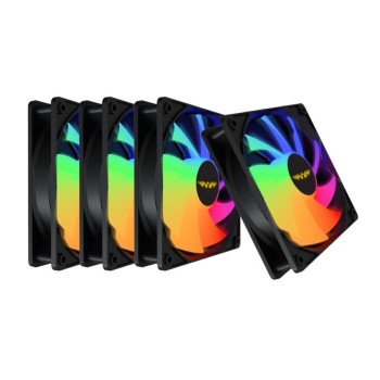 Armaggeddon Gaming Cooling Fan for ARGB KIT 5000 1pc Slave Fan Black Armaggeddon Gaming Cooling Fan for ARGB KIT 5000 1pc Slave Fan Black