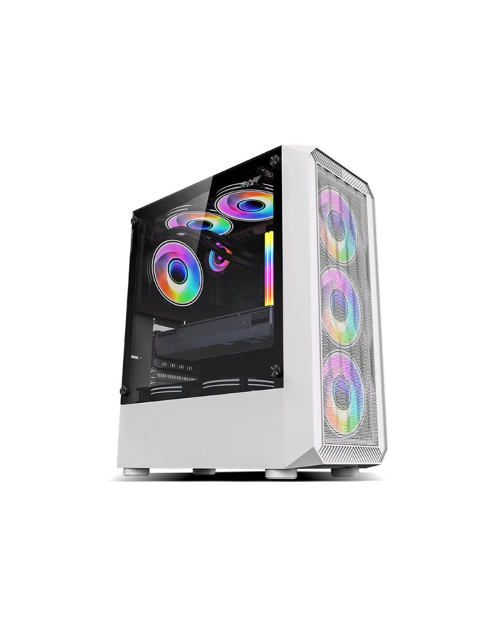 Armaggeddon Gaming Case ATX 4xARGB TRITRON PRO 100 White Armaggeddon Gaming Case ATX 4xARGB TRITRON PRO 100 White
