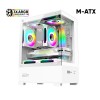 Armaggeddon Gaming Case M-ATX AQUARON Duplex ONE White + 3xARGB (Bottom USB) Armaggeddon Gaming Case M-ATX AQUARON Duplex ONE White + 3xARGB (Bottom USB)