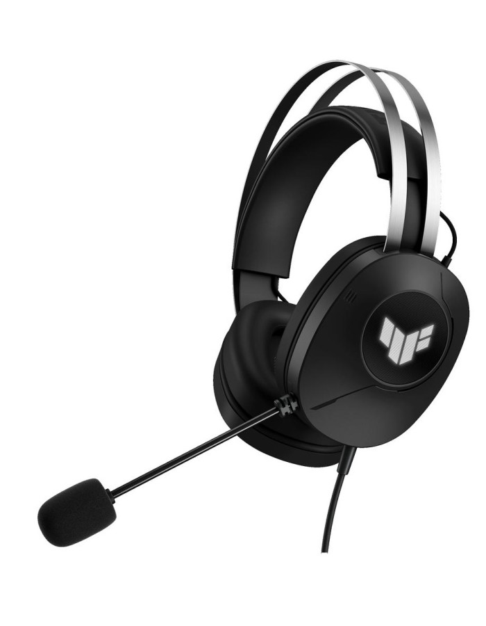 ASUS Gaming Headset TUF Gaming Wired USB-A Lightweight Design TeamSpeak-Certified Microphone TUF Logo Lighting H1 Gen II A302 Black ASUS Gaming Headset TUF Gaming Wired USB-A Lightweight Design TeamSpeak-Certified Microphone TUF Logo Lighting H1 Gen II A302 Black