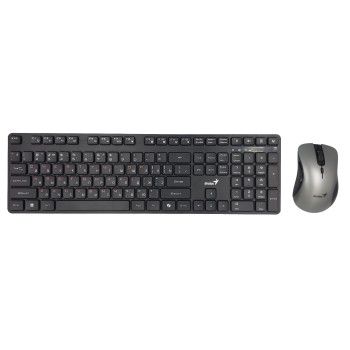 Genius Keyboard-Mouse Set Wireless AI+Voice Typing KM-8216S Russian