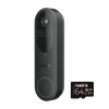 Reolink BP Battery Video Doorbell 4MP Black with Chime and 64GB MicroSD (D340B)