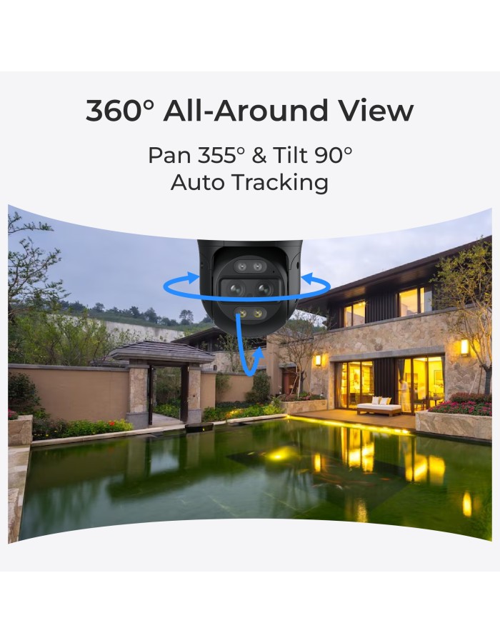 Reolink POE IP PTZ Camera 8MP Dual Lens Trackmix (P760)