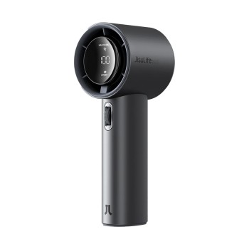 Jisulife Portable Personal Fan PRO 1S Black with Display & Powerful 15000 RPM Motor