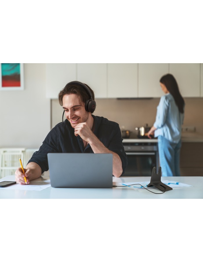 Yealink Headset Wireless Bluetooth 4-Mic NC Hybrid ANC with B/T Dongle & Charging Stand BH74 Dual Teams Yealink Headset Wireless Bluetooth 4-Mic NC Hybrid ANC with B/T Dongle & Charging Stand BH74 Dual Teams