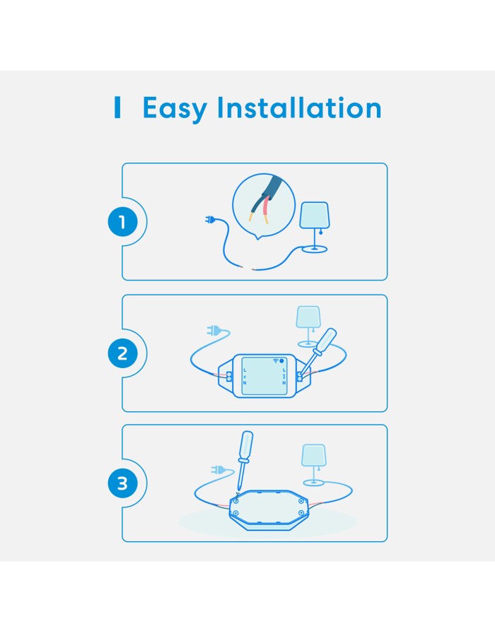 Meross Homekit Smart Wi-Fi Switch 10A MSS710HK-UN Meross Homekit Smart Wi-Fi Switch 10A MSS710HK-UN