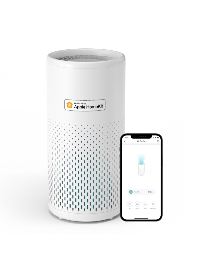 Meross  Homekit Smart Wi-Fi HEPA 13 Air Purifier MAP100HK-UK