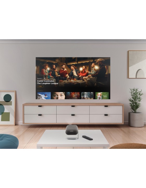 Viewsonic Projector M1 Max 1080p Smart LED Portable Google TV USB-C