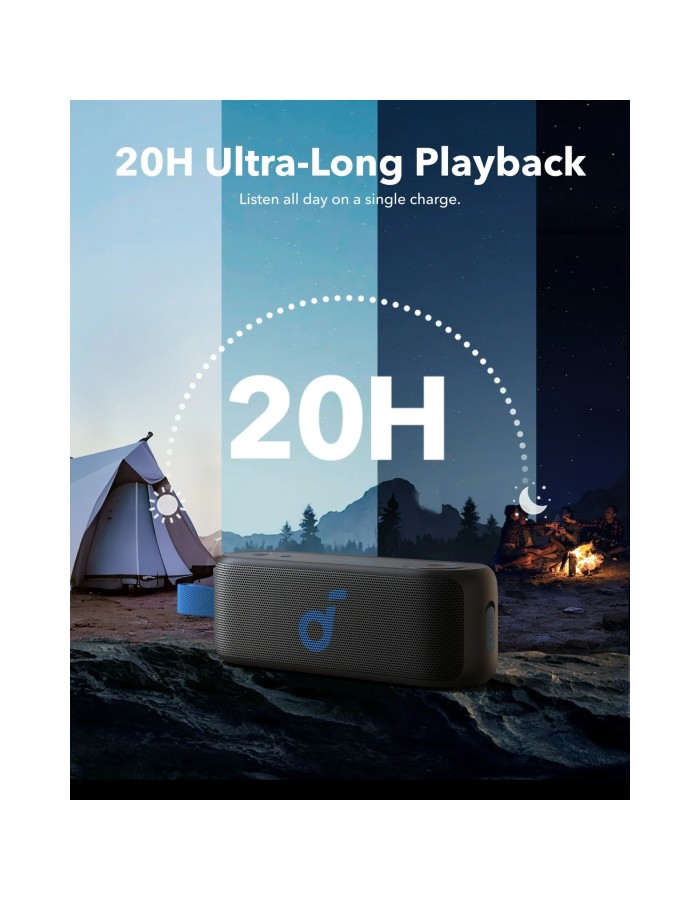 Anker Soundcore Speaker BT IPX7 Select 3 Black