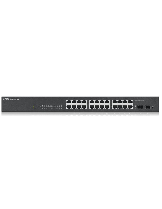 Zyxel Switch Gigabit Ethernet Managed 24-Port + 2SFP GS1900-24 UK Plug Zyxel Switch Gigabit Ethernet Managed 24-Port + 2SFP GS1900-24 UK Plug