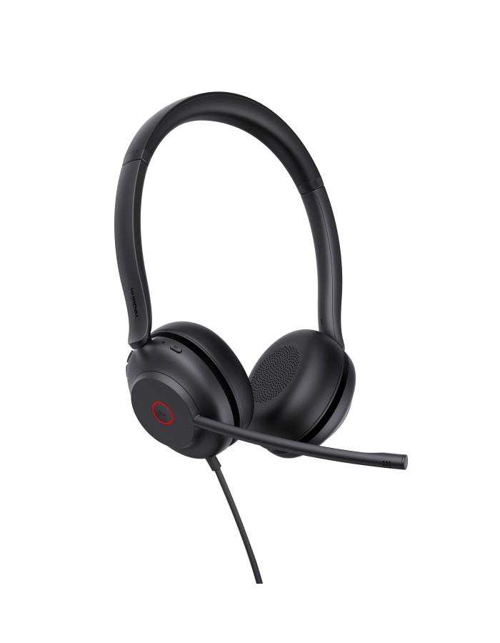 Yealink Headset Wired USB Dual-Mic Noise Cancelling USB-C/A UH35 Dual Teams