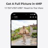 Reolink BP Battery Video Doorbell 4MP Black with Chime and 64GB MicroSD (D340B)